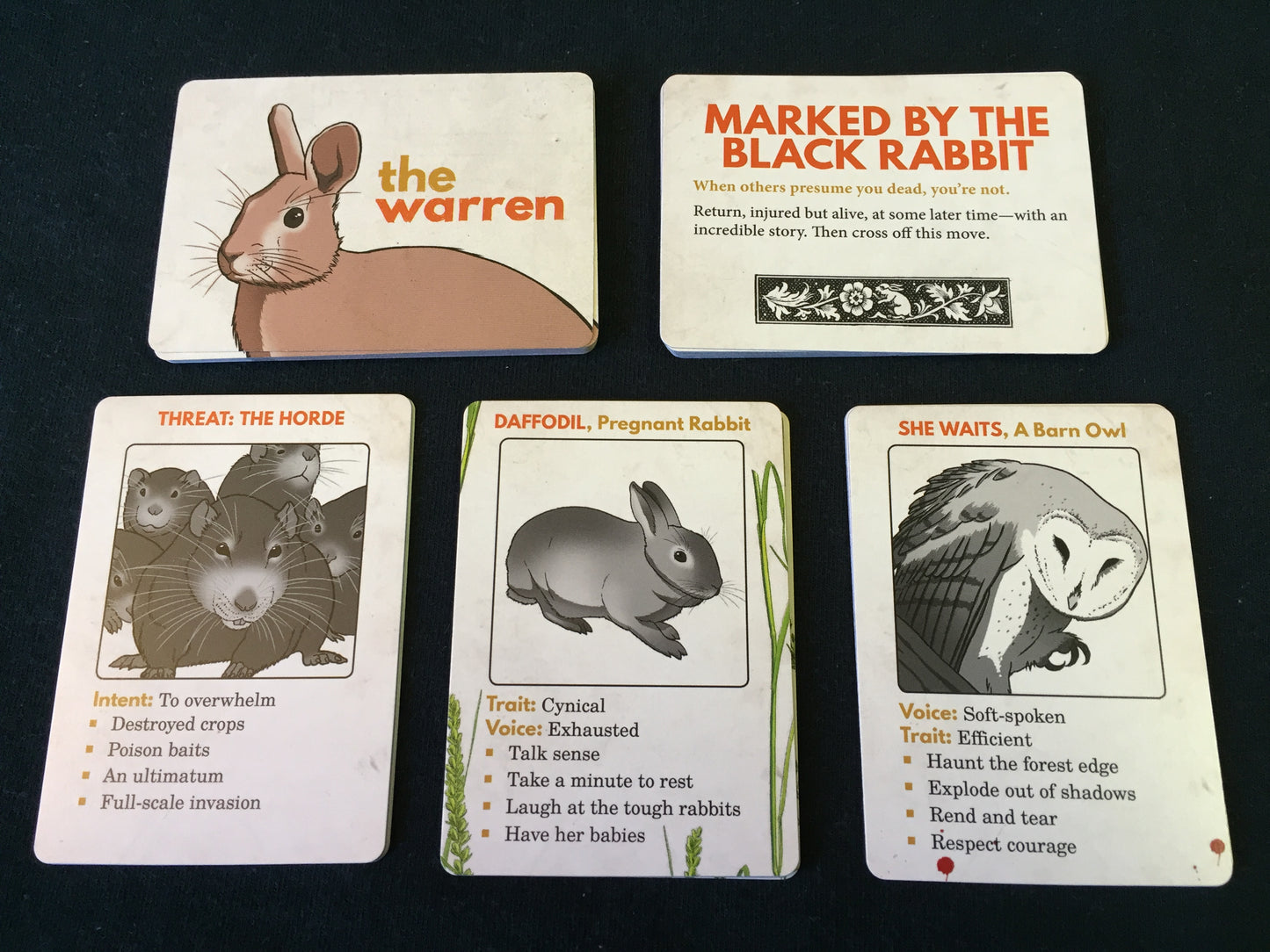 The Warren: Predator Cards