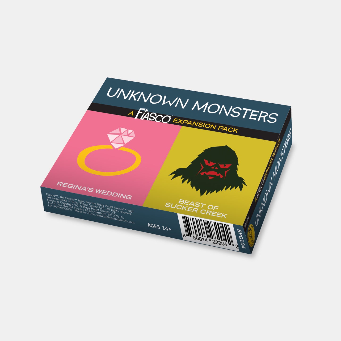 Fiasco Expansion Pack: Unknown Monsters