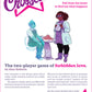 The back of the box for Star Crossed. Text on it reads "Create Characters who are irresistibly drawn to each other. Build a world that keeps them apart. Pull from the tower to find out what happens."