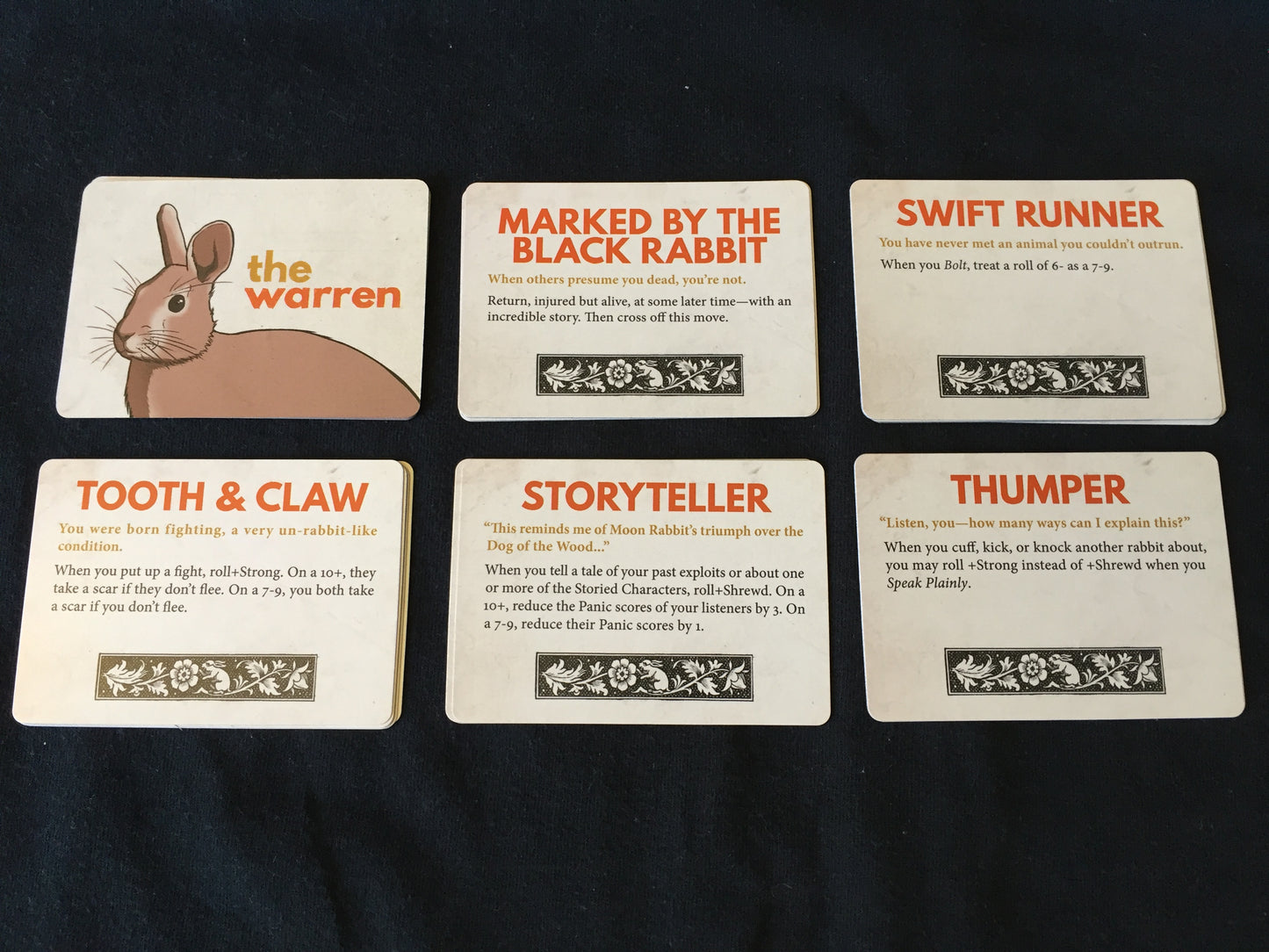 The Warren: Predator Cards